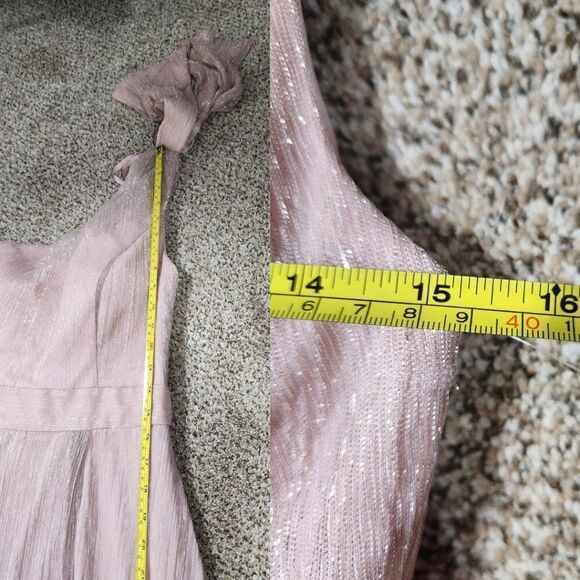 Betsy & Adam Metallic Evening Gown Size 8 - Picture 15 of 16